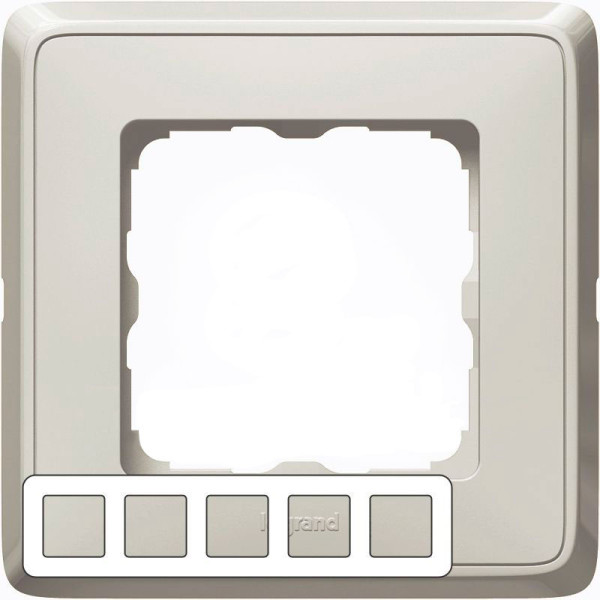 LEGRAND 773685 Рамка 5 постов, песочная, Cariva