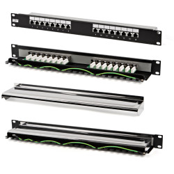 Hyperline PP-19-16-8P8C-C5e-SH-110D Патч-панель 19