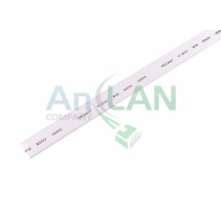 REXANT 21-0001 10.0 / 5.0 мм 1м термоусадка белая