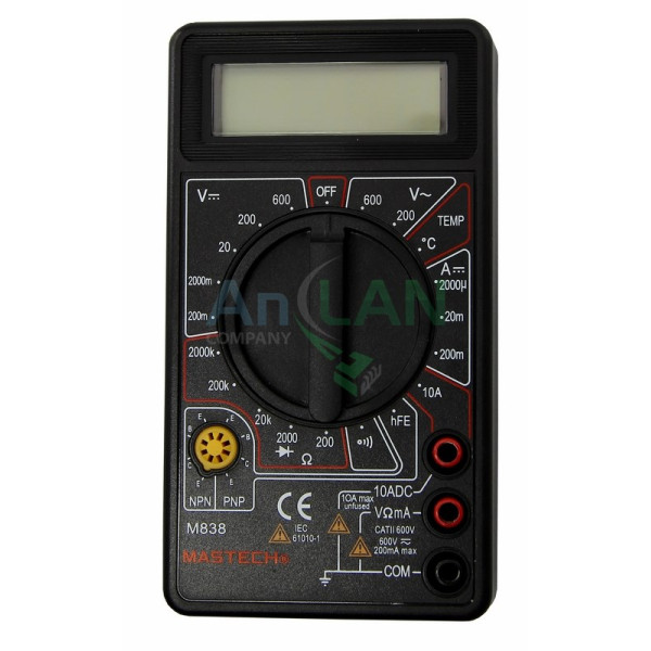 MASTECH M838 Портативный мультиметр