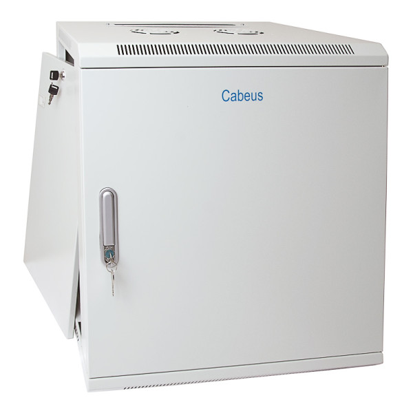 Cabeus SH-05F-12U60/45m Шкаф телекоммуникационный настенный 19 12U 600x450x635mm (ШхГхВ) дверь металл