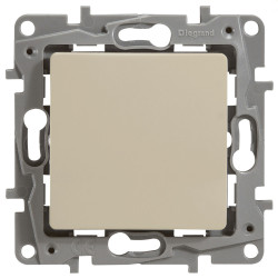 LEGRAND 672301 Выключатель 1-клавишный, 10АХ, с винтовыми зажимами, слоновая кость, ETIKA