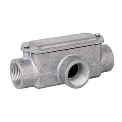DKC / ДКС 6330-50 Коробка ответвительная алюминиевая, 3 ввода, М50х1,5 ,IP55, 171х78х71мм