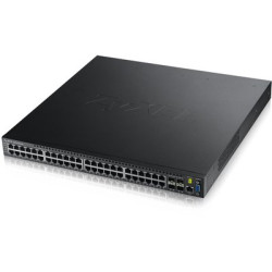 ZyXEL XGS3700-48 Управляемый коммутатор L2+ Gigabit Ethernet с 48 разъемами RJ-45 и 4 слотами 10G SFP+