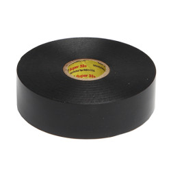 3M 7000042541 (80611207012) Scotch Super 33+ Изоляционная лента, черная, высшего класса, 19мм х 20м х 0.18мм