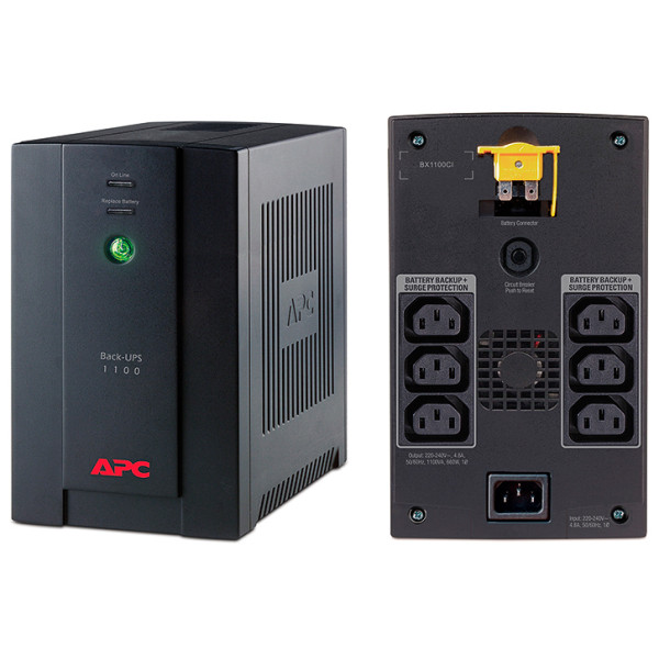 APC BX1100CI Back-UPS RS Источник бесперебойного питания на 1100VA/660W, 230V, IEC 320 C13х6