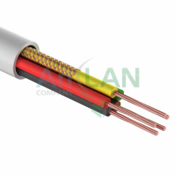 REXANT 01-4035 Шнур комбинированный ШВЭВ (ШСМ) 5x0.12кв.мм, 200м., белый