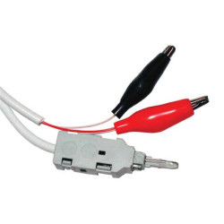 Hyperline KR-CABLE-CRO2 Шнур тестовый 2-х контактный, зажимные контакты