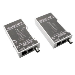 Hyperline HL-NCT1 Тестер LT-100 для витой пары, коаксиала, телефона (кож.зам.чехол)