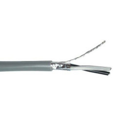 Belden 8761.01305 (305 м) Кабель промышленный, 1х2х22 AWG (0,76 мм) F/UTP, многожильный (stranded), (-20°С - +60°С), PVC (цена за 1 м)