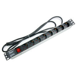 Cabeus PDU-8P-2IEC Блок евророзеток для 19