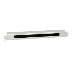 ZPAS WZ-SB63-00-01-011 Фальш-панель на 1U, с щеточным вводом, цвет серый (RAL 7035) (SZB-63-00-00/1) (SZB-63-00-00)
19