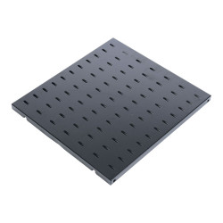 Полка перфорированная, глубина 580 мм, цвет черный