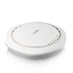 ZyXEL WAC6503D-S Точка доступа Wi-Fi 802.11a/b/g/n/ac с двумя радиомодулями, скоростью передачи данных до 1300 Мбит/с и поддержкой технологии интеллектуальных антенн, работающая под управлением контроллера или в автономном режиме