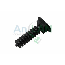 REXANT 07-4512 Дюбель d=10 х L40 мм для хомута-стяжки (100шт) черный