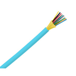 Cabeus TB-A-4-04T-E-K-FR-LSZH-IN-25 Кабель волоконно-оптический 50/125 (OM3) многомодовый, 4 волокна, плотное буферное покрытие (tight buffer), для внутренней прокладки (-25C ~ +75), FR-LSZH, голубой, (F40040415Z)