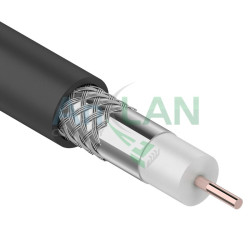 REXANT 01-2204 Кабель RG-6U, (64%), 75 Ом, 305м., OUTDOOR