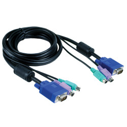 D-Link DKVM-CB Кабель KVM длиной 1,8 м с разъемами PS2