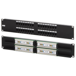 Hyperline PP2-19-32-8P8C-C5e-110D Патч-панель 19