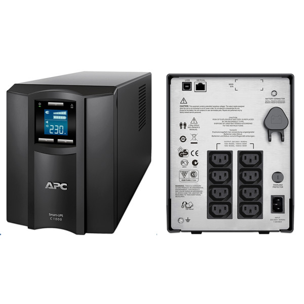 APC SMC1000I Smart-UPS Источник бесперебойного питания на 1000VA, 230V, LCD экран (замена SC1000I)