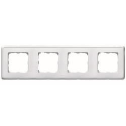 LEGRAND 773654 Рамка 4П белая, Cariva