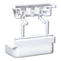 LEGRAND 010739 Отвод плоский с переходом на кабель-канал шириной 80мм, для кабель-канала 105х50мм