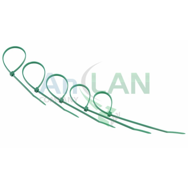 REXANT 07-0203-25 Хомут nylon 200 х 4.0 мм 25шт зеленый