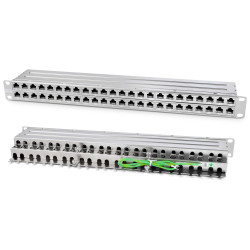 Hyperline PPHD-19-48-8P8C-C6A-SH-110D Патч-панель высокой плотности 19
