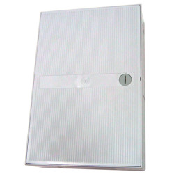 Krone 6437 1 020-20 Распределительная коробка Box III, пластик., поворот. запор (макс 100 пар), с монтажным хомутом