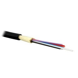 Teldor F60080811B (MTA-6-08HT-D-KH-D) (95M796M08B) Кабель волоконно-оптический 62.5/125 (OM1) многомодовый, 8 волокон, плотное буферное покрытие (tight buffer), внутренний/внешний, HFFR, -40°C - +70°C, черный