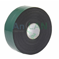REXANT 09-6130 Двухсторонний скотч, зеленого цвета на черной основе, 30мм, 5метров