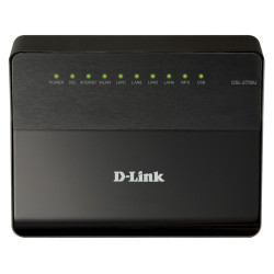 D-Link DSL-2750U/RA Беспроводной маршрутизатор ADSL2+ с поддержкой 3G/LTE/Ethernet WAN и USB-портом