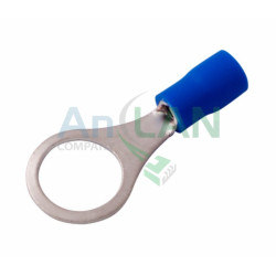 REXANT 08-0037 НАКОНЕЧНИК КОЛЬЦЕВОЙ изолированный (НКИ D10.5мм) 1.5-2.5кв.мм (VR2-10)