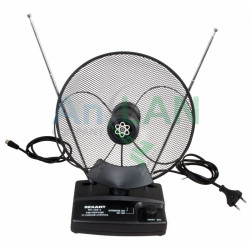 REXANT 34-0102-1 RX-102-1 антенна комнатная VHF, UHF, 47-860 MHz с усилением 36dB