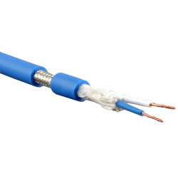 Canare L-2T2S BLUE Кабель для микрофонов 2x23AWG (медь, многожильный), внеш. диам- 6.0 мм, экран (оплетка 94%, медь), синий