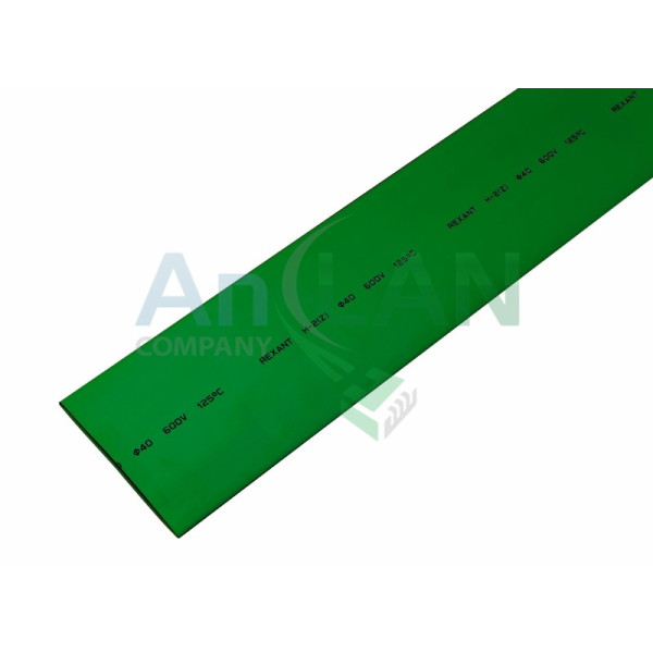REXANT 24-0003 40.0 / 20.0 мм 1м термоусадка зеленая