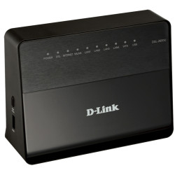 D-Link DSL-2650U/RA Беспроводной маршрутизатор ADSL2+ с поддержкой 3G/LTE/Ethernet WAN и USB-портом