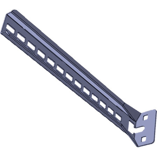 AXELENT X-TRAY 2114-280 Стойка L-образная X14/280, оцинкованно-хромированная