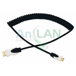 REXANT 17-7120 Шнур HDMI - mini HDMI 2М черный витой