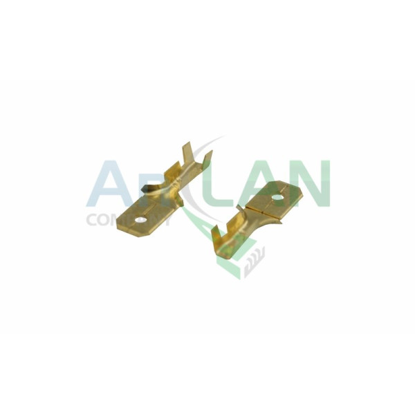 REXANT 08-0913 КЛЕММА ПЛОСКАЯ (КП штекер - 6.3мм) 1-1.5кв.мм (DJ617-6.3В)