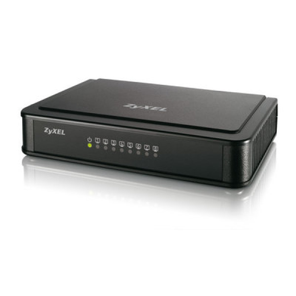 ZyXEL ES-108E Восьмипортовый коммутатор Fast Ethernet