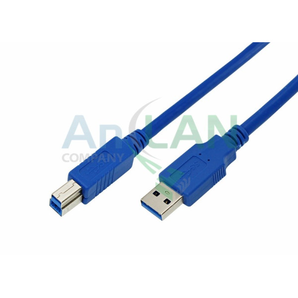 REXANT 18-1607 Шнур штекер USB A 3.0 - штекер USB B 3.0 5м