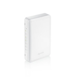 ZyXEL NWA5301-NJ Настенная точка доступа Wi-Fi 802.11b/g/n со встроенным PoE-коммутатором и телефонным портом для инфраструктуры гостиничного бизнеса