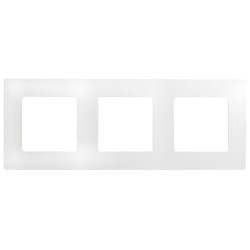 LEGRAND 672503 Рамка 3 поста, белая, ETIKA