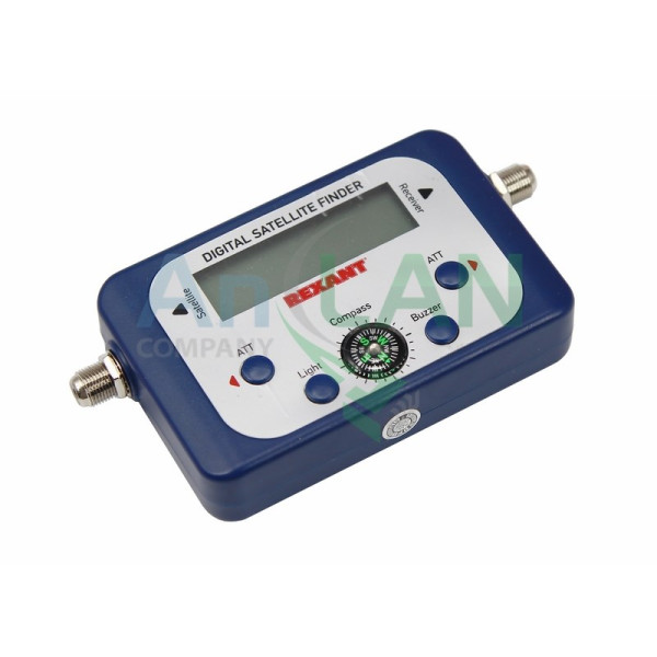 REXANT 12-1103 Измеритель уровня сигнала спутникового ТВ цифровой SF-9504 (SAT FINDER)