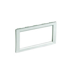 DKC / ДКС F00013G In-liner Aero Универсальная рамка, 4 модуля, серый металлик, RAL 9006