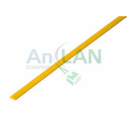 REXANT 20-3502 3.5 / 1.75 мм 1м термоусадка желтая