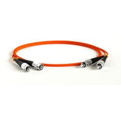 Hyperline FC-D2-62-FC/PR-FC/PR-H-30M-LSZH-OR Патч-корд волоконно-оптический (шнур) MM 62.5/125, FC-FC, 2.0 мм, duplex, LSZH, 30 м
