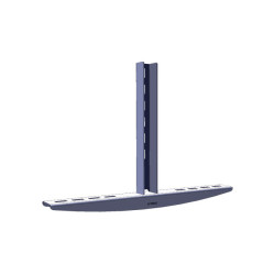 AXELENT X-TRAY 2118 Кронштейн X18/420-620, оцинкованно-хромированный