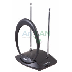 REXANT 34-0201 RX-723 антенна комнатная VHF, UHF, FM, 40-862 MHz с усилителем 38dB